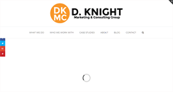 Desktop Screenshot of dknightmarketing.com